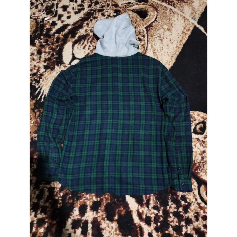 FLANEL  HOODIE  SECOND