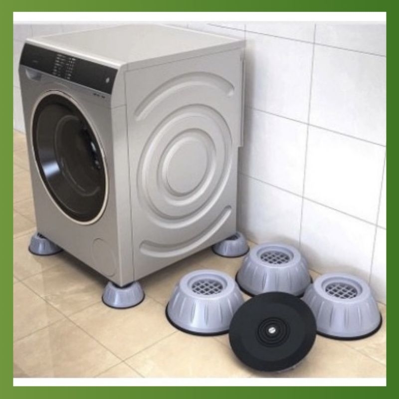 ( ALAS KAKI MESIN CUCI ) Alas mesin cuci anti getar alas meja karet anti goyang alas furniture alas 
