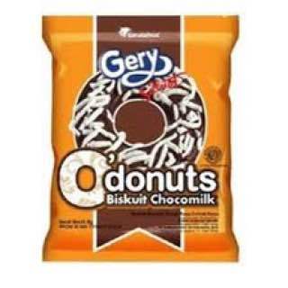 

wafer gery o donuts 1pcs rasa cokelat