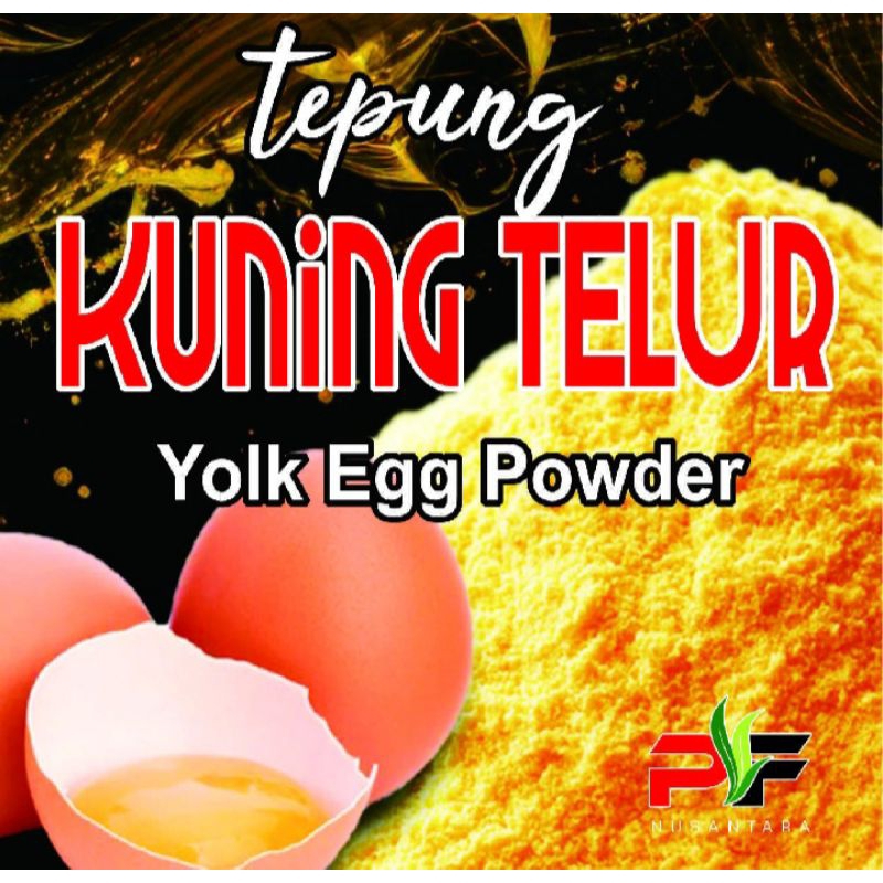 Tepung kuning telur/kuning telur bubuk/yolk egg powder/tepung telur/bubuk telur.