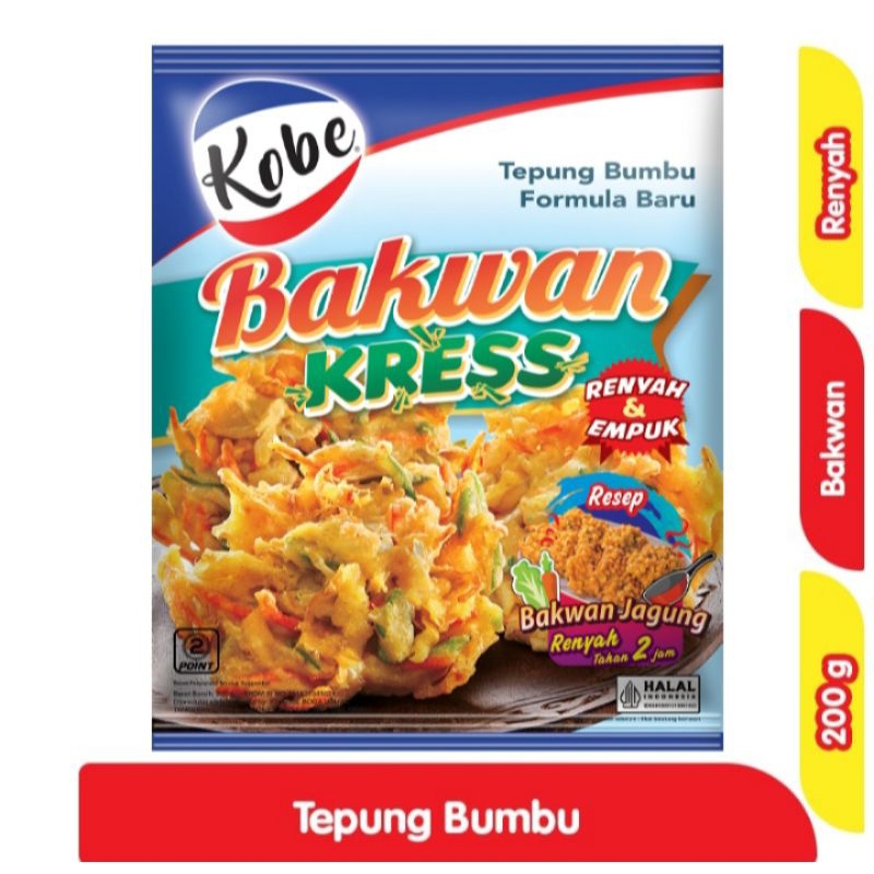 

Tepung bumbu bakwan kress 200gr