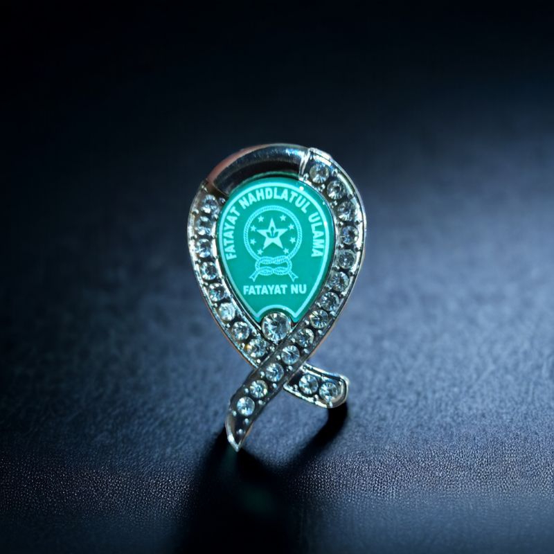 bros fatayat NU silver - bros hijab fatayat NU