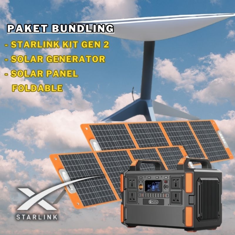 Paket Internet Starlink | Internet satelit Starlink | Starlink tenaga Surya | Starlink Indonesia | S