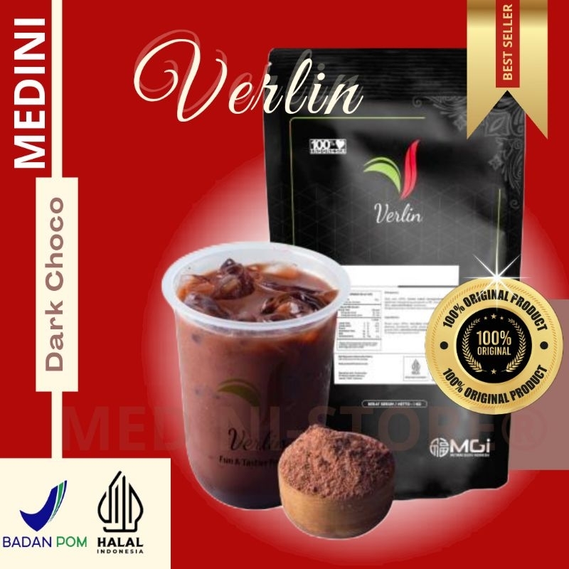 

Verlin Powder (DARK CHOCOLATE) Minuman Bubuk Instan Premium Kemasan /Item Termurah di Shopee