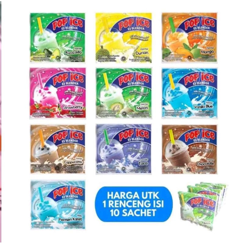 

POP ICE Blender All Varian 25gr - 10 pcs/renceng