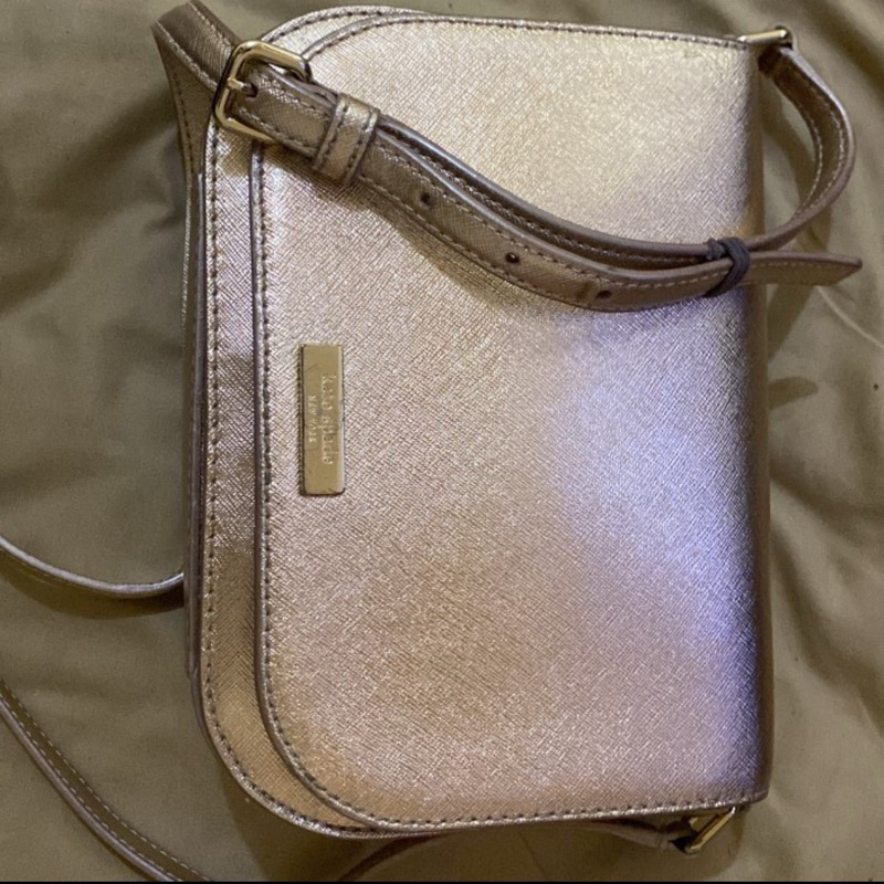 kate spade gold mulus