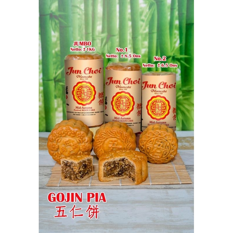 

Mooncake kue bulan Junchoi -Gojin Pia-