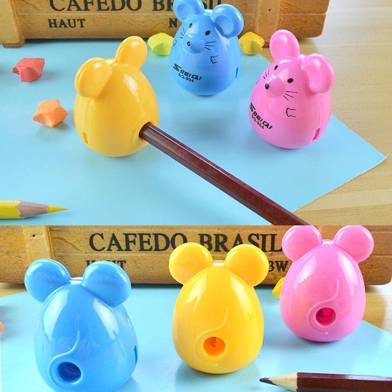 

[IG03] |Peraut pensil karakter tikus dan wortel lucu cocok untuk Anak-anak