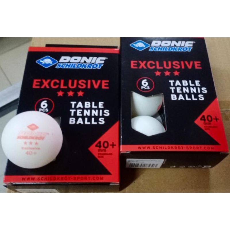 bola pingpong donic schildkrot isi 6 pcs ori