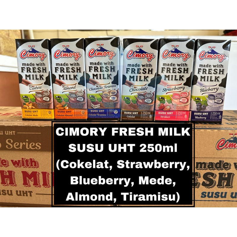 

CIMORY FRESH MILK 250ml Kartonan (24pcs)