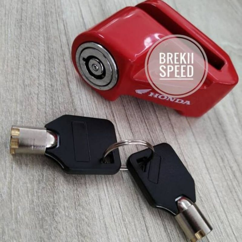 Gembok cakram Ori AHM untuk semua motor honda Universal