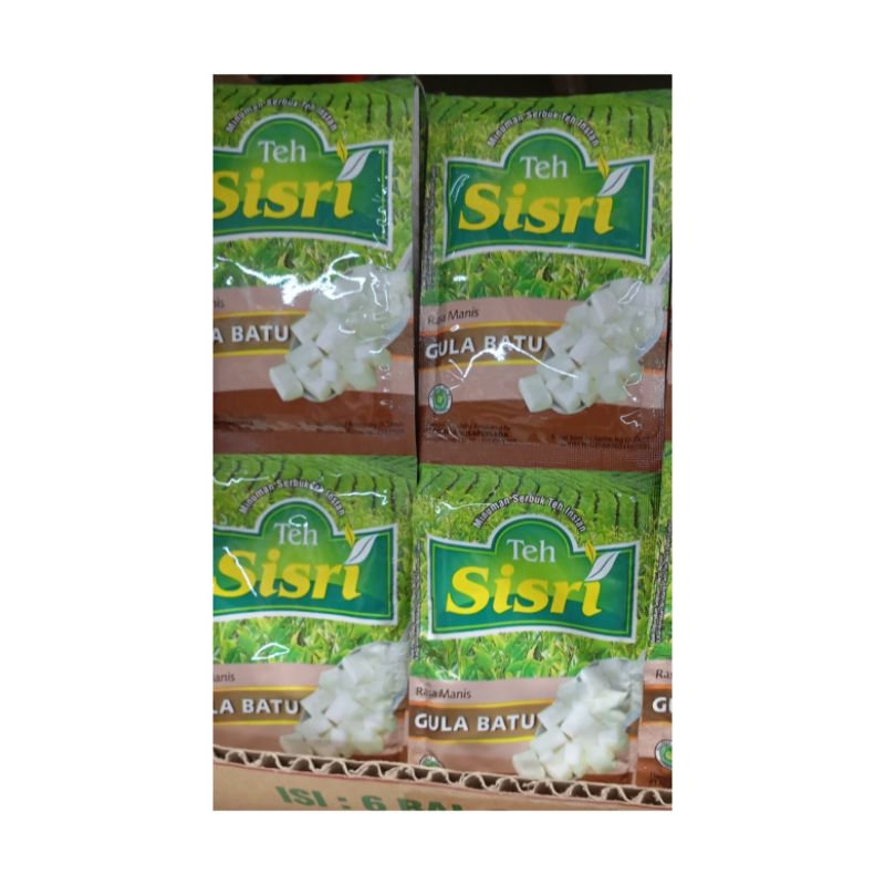 

TEH SISRI GULA BATU ISI 10 PCS