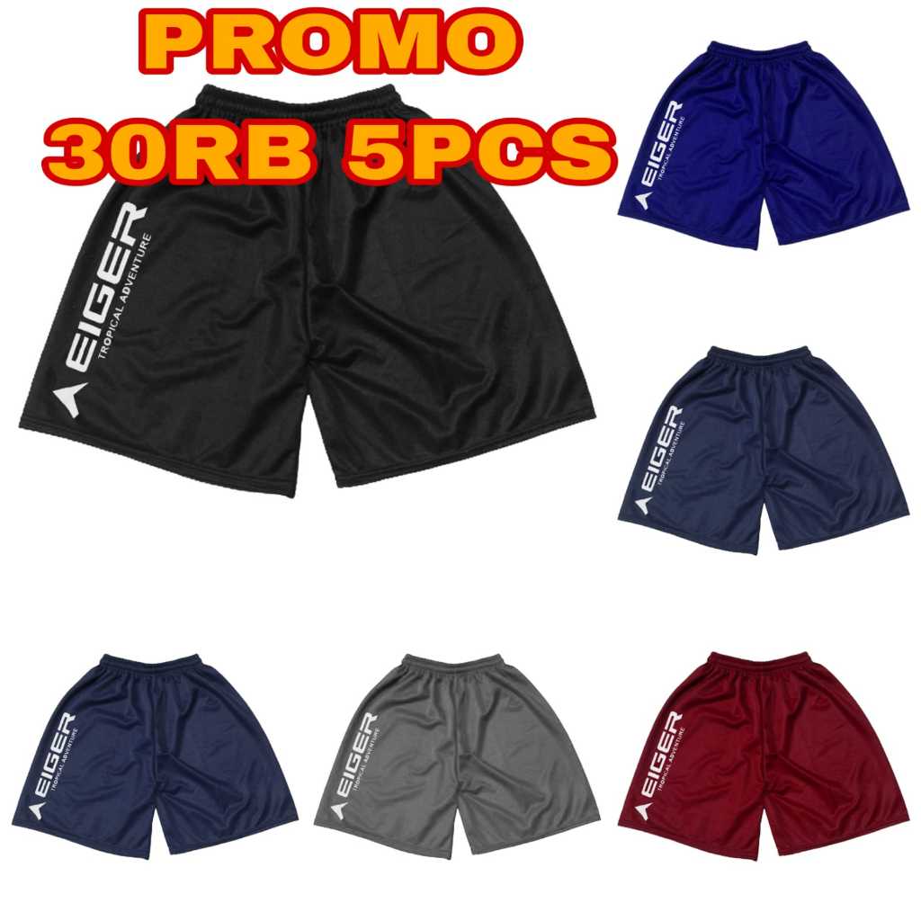 5PCS Celana Kolor Pendek anak 8-12 Tahun Santai Futsal Bola Sepakbola Sport Pria Cowok  Murah