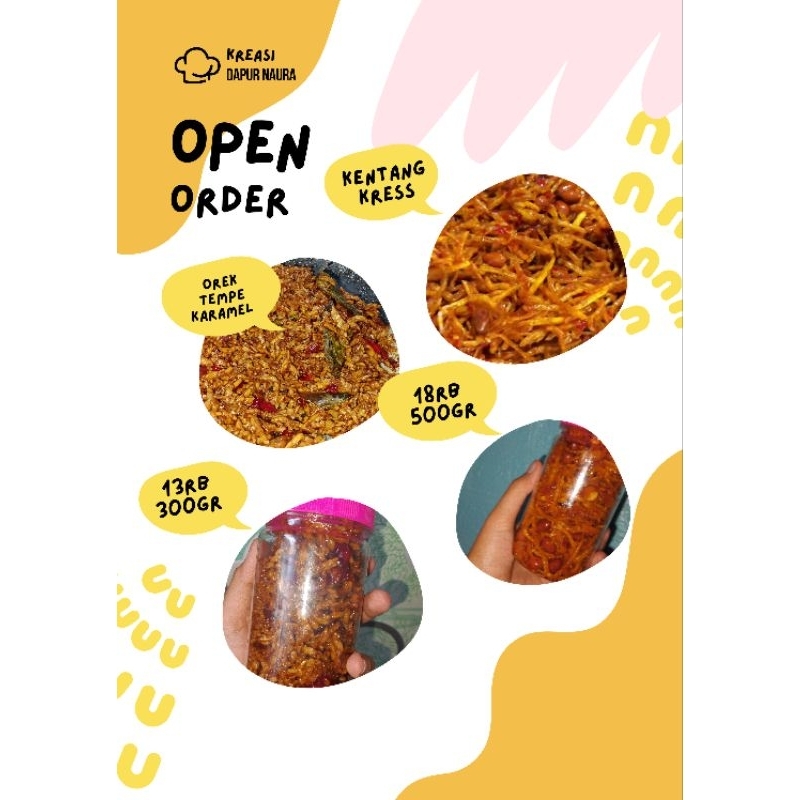

kering tempe karamel pedas manis