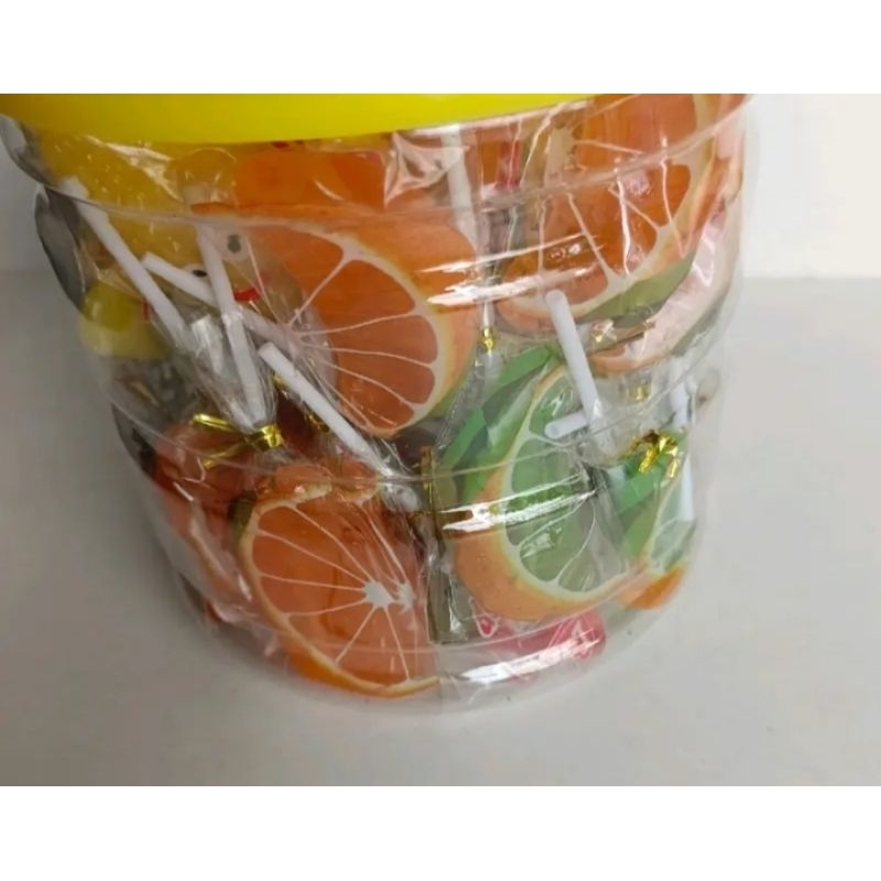 Queen66 Permen Lollipop Fruit Toples