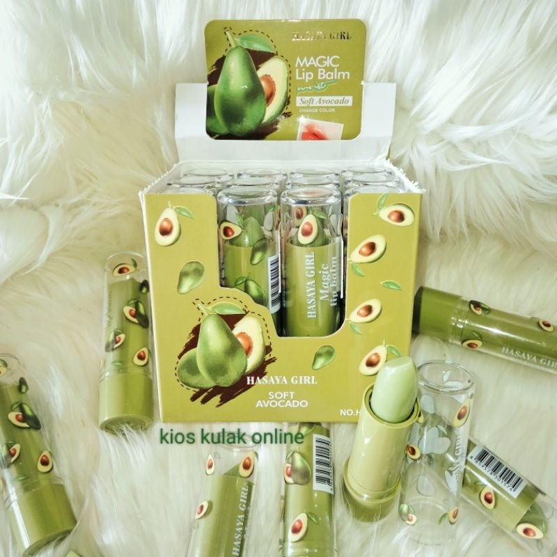 Lip balm Hasaya Girl Avocado | Hasaya Girl Magic Lipbalm