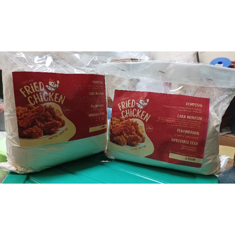 

Tepung crispy serbaguna