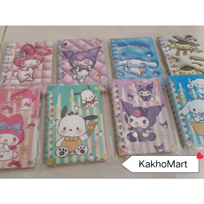 

Buku catatan kecil /Noteboook karakter