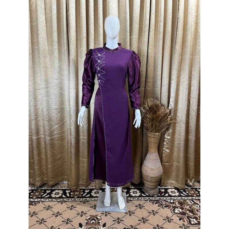 ZAKIRA DRESS MEWAH//GAUN KONDANGAN//BAJU WANITA GAMIS BRIDESMAID TERBARU 2024