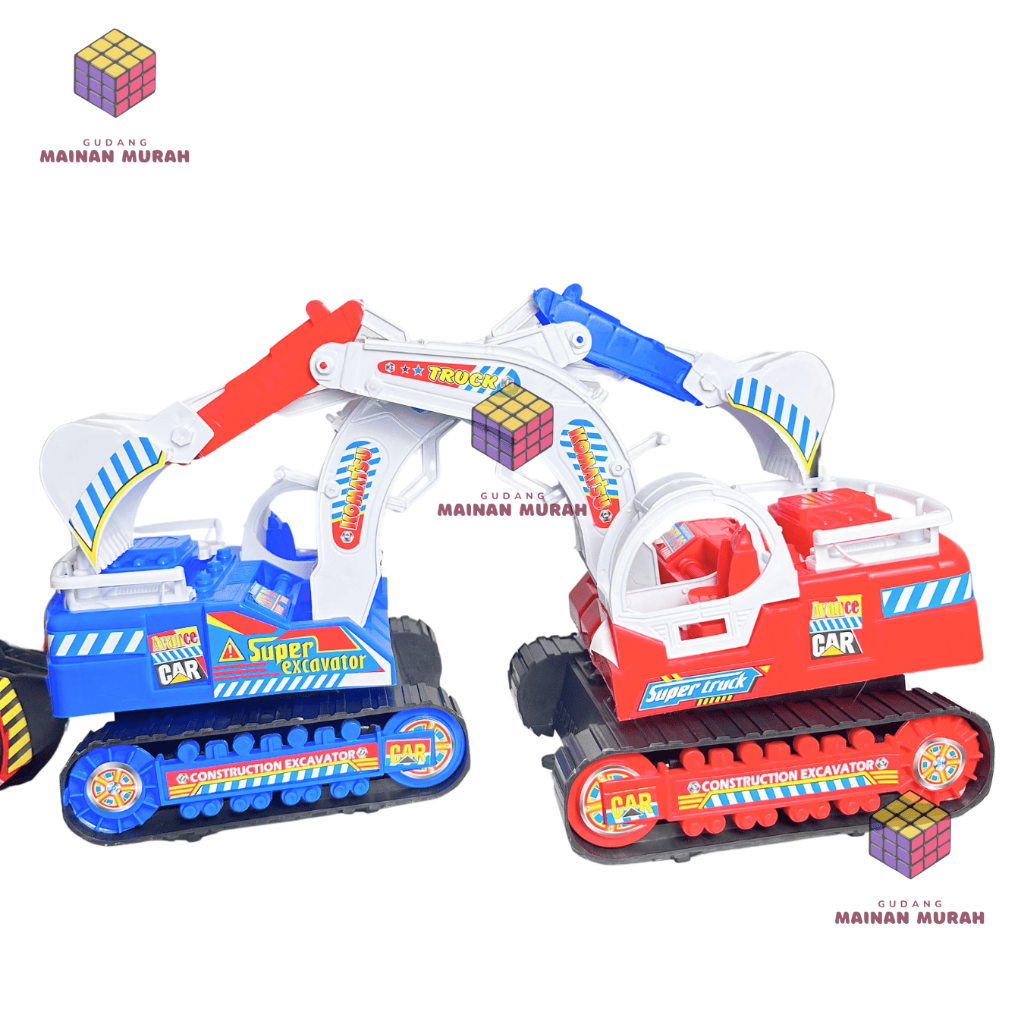 MAINAN BECO EXCAVATOR ST 2119 - PROMO MOBIL TRUK BEKO BESAR - MAINAN EXCAVATOR JUMBO EDUKATIF ST 211