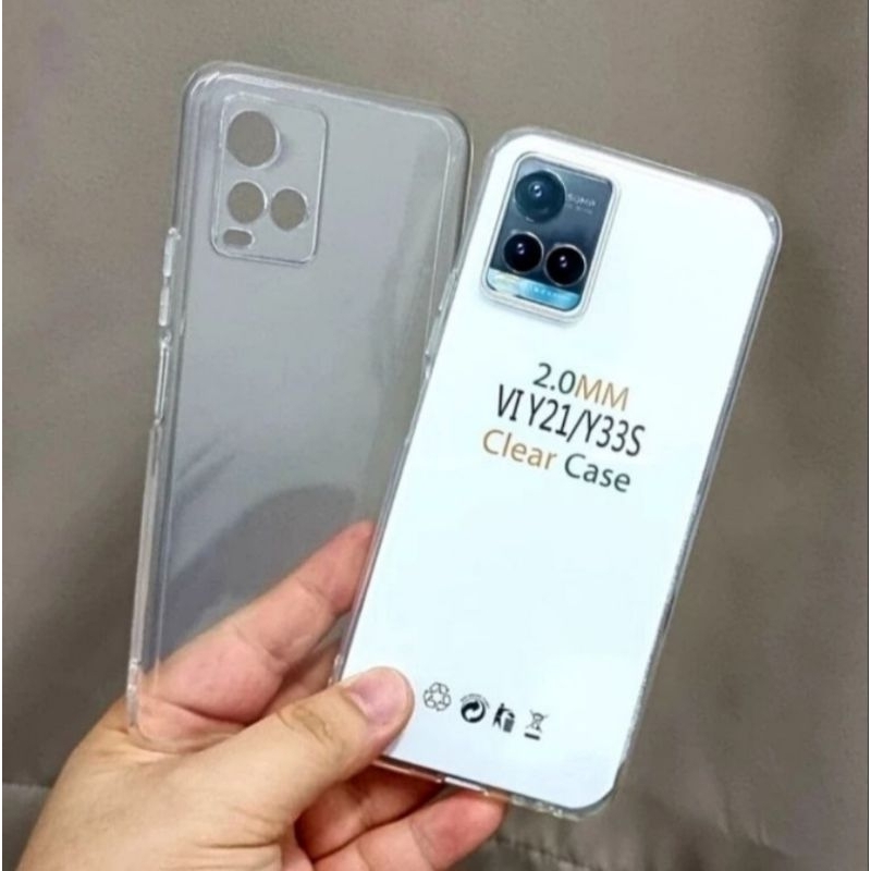 Softcase Silikon Clear Case Transparan Vivo Y21 Vivo Y21S Vivo Y21T