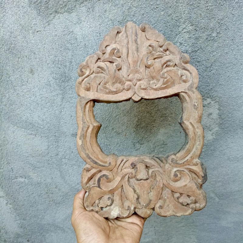 hiasan dinding ukiran kayu antik jadul