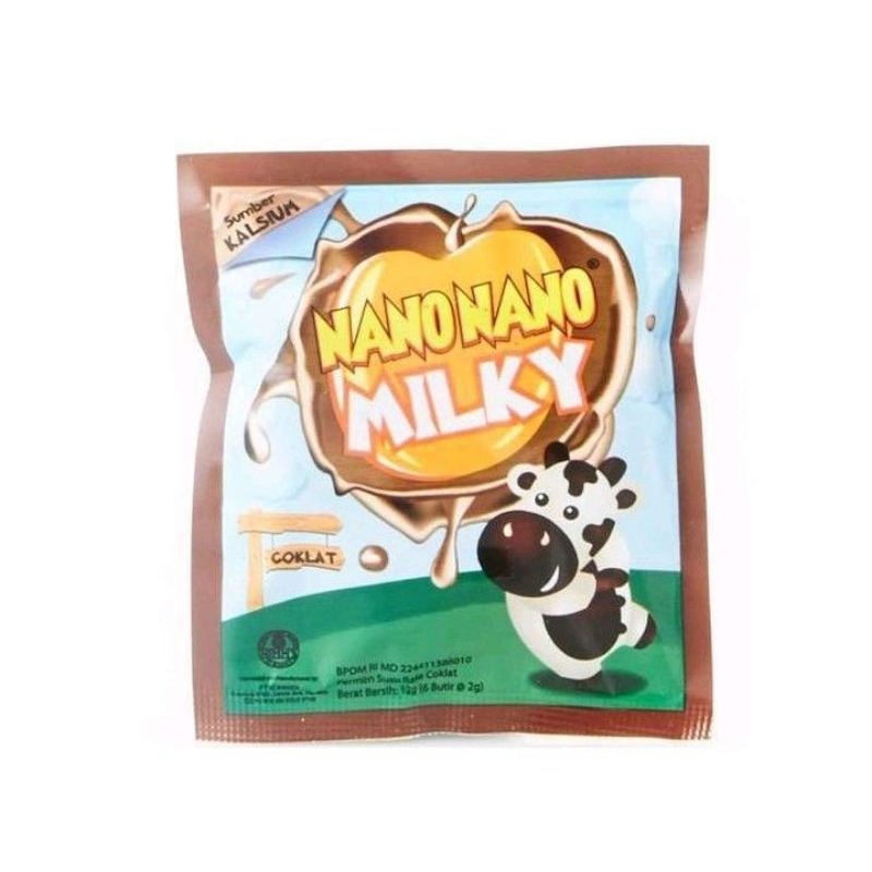 

-nano nano milky -permen nano nano