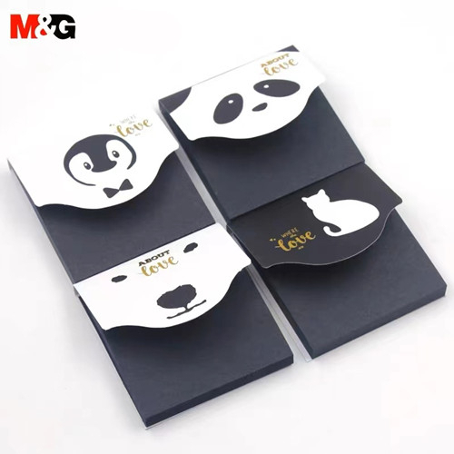 

M&G Black Sticky Notes YS-326 | 80 sheets | 76x75mm