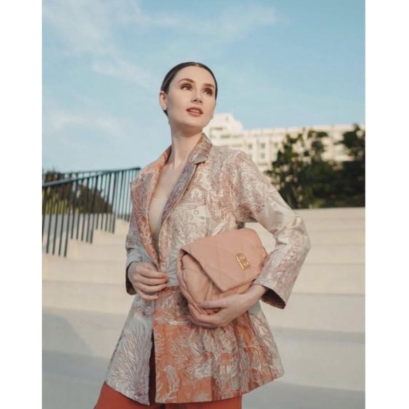 benang jarum warehouse sale as is item el mar minorca jacquard outer orange