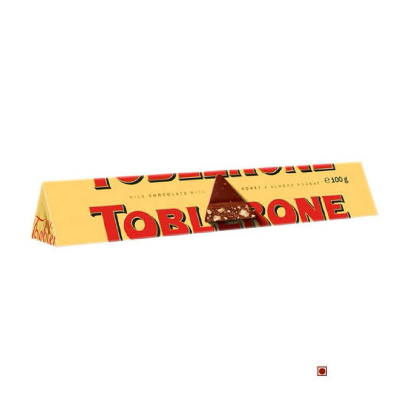 

TOBLERONE 100 gr high quality chocolate dark and milk chocolate