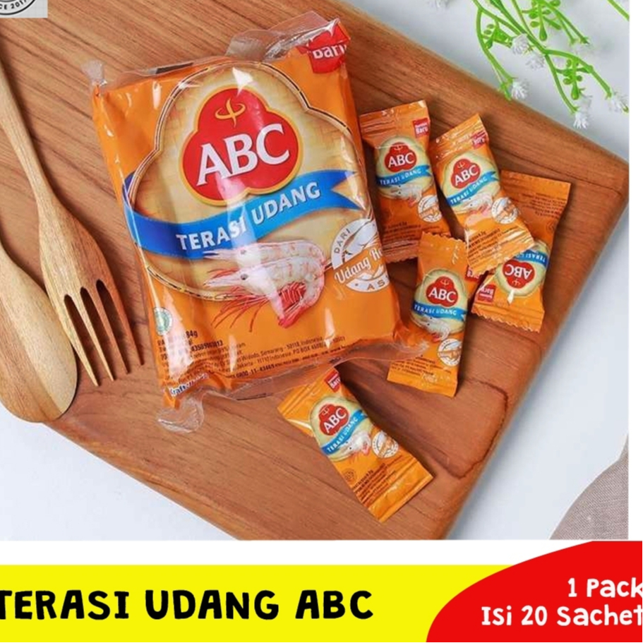 

ABC Terasi Udang 3.8gr isi 20 pcs