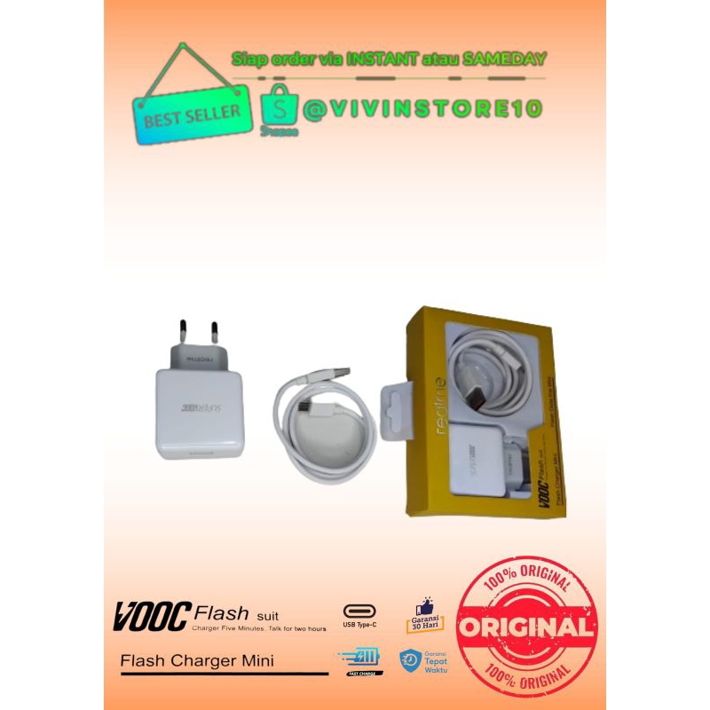 Terlaris Promo Charger Realme C51 Carger realme Supervooc Original Realme9 casan Ori Realme10 Type C