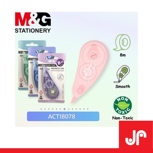 

M&G CORRECTION TAPE ONE CLEAN / TIP EX KERTAS PITA ANAK SEKOLAH ANAK ACT 18078