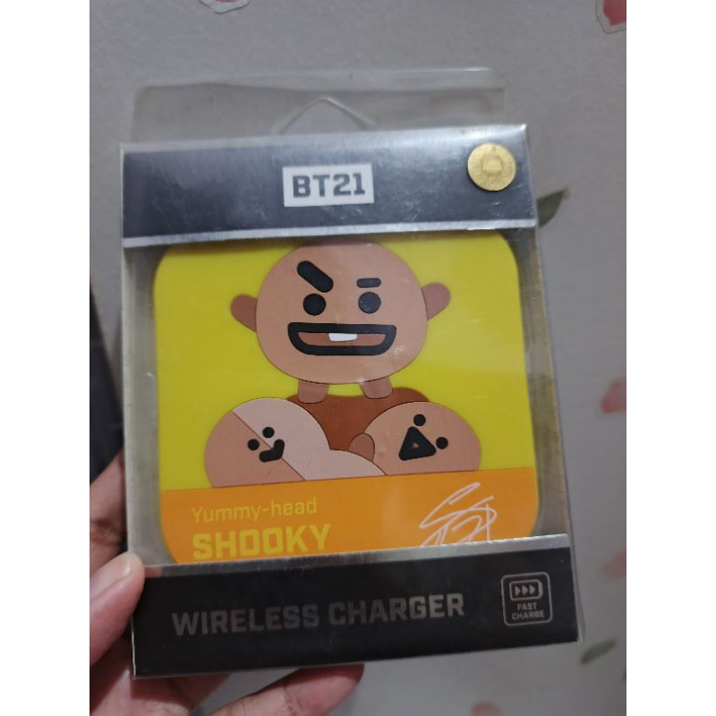 Wireless Charger BT21 SHOOKY Official