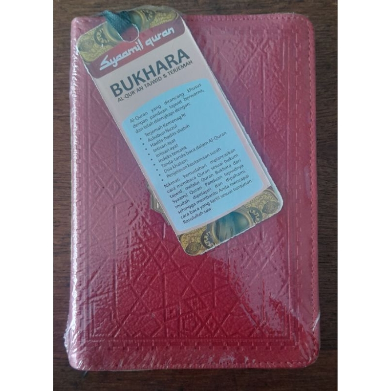 Mushaf Al-Quran ukuran Kecil A6 BUKHARA Tajwid dan Terjemah Syaamil Qur'an AlQuran Hafalan