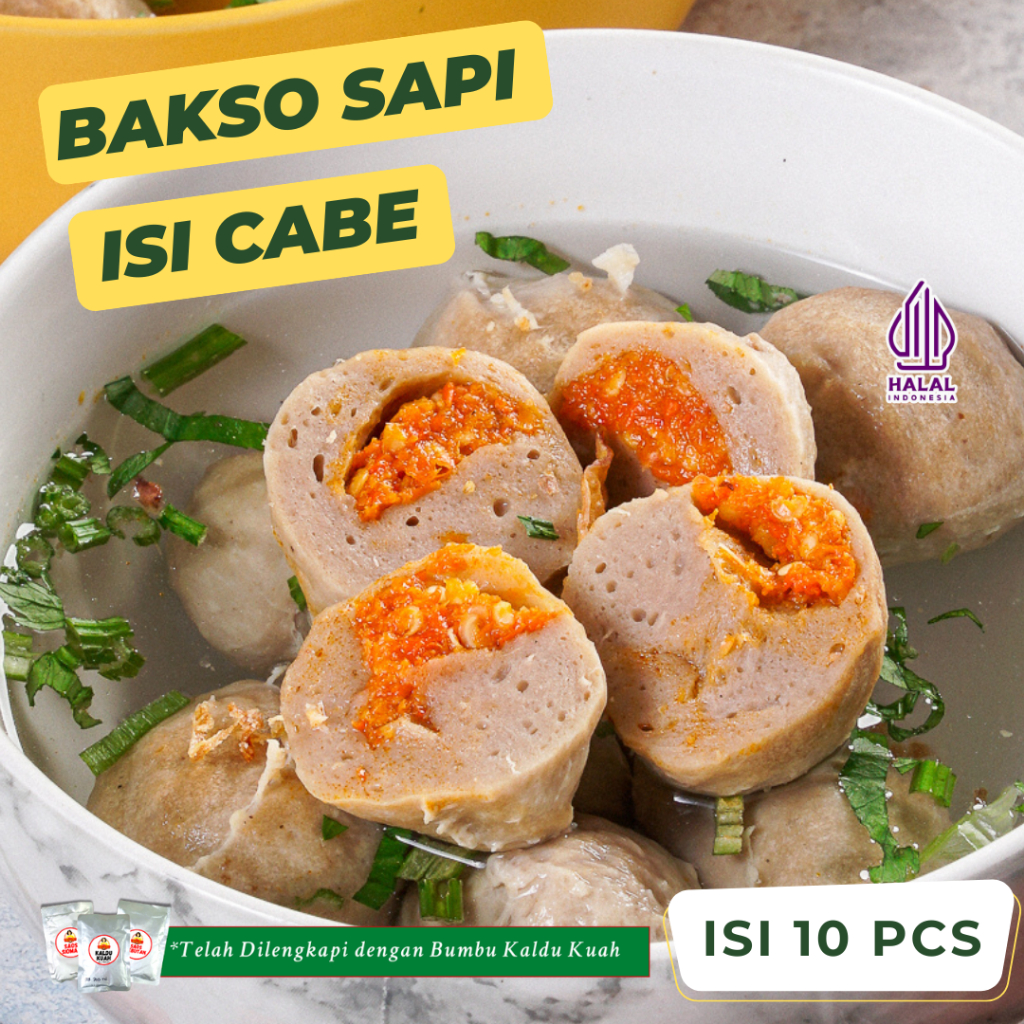 

Bakso Sapi Baso Sapi ISI CABE Premium Homemade