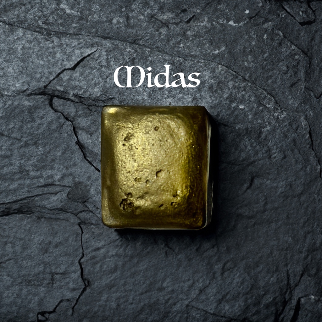 

Dreamy Poppies Midas Handmade Mettalic Watercolor