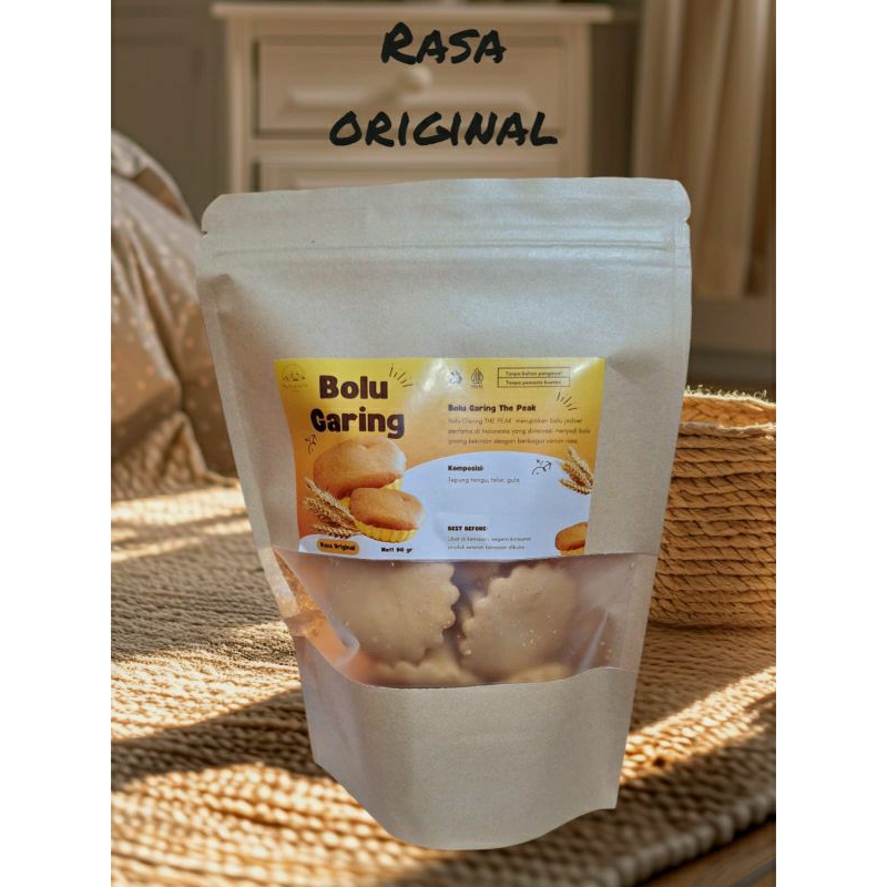 

Bolu kering 90 gram rasa Original / Camilan bolu garing original / Snack bolu kering 90 gram rasa original / camilan bolu kering original