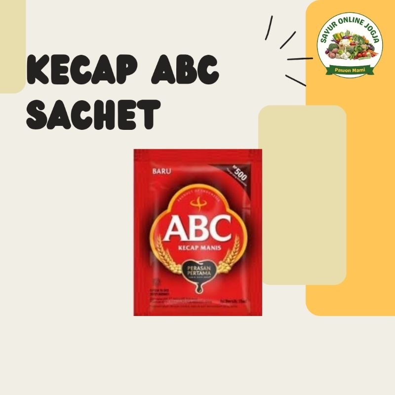 

ABC kecap manis sachet - PAWON MAMI SAYUR ONLINE JOGJA