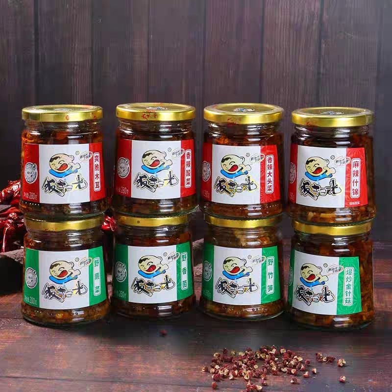 

Fansaoguang Serve the food Stir fried Enoki Mushroom 饭扫光 下饭菜