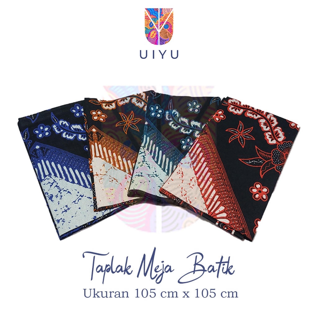 Taplak Meja Batik Taplak Tamu Kantor Sekolah Taplak Tebal