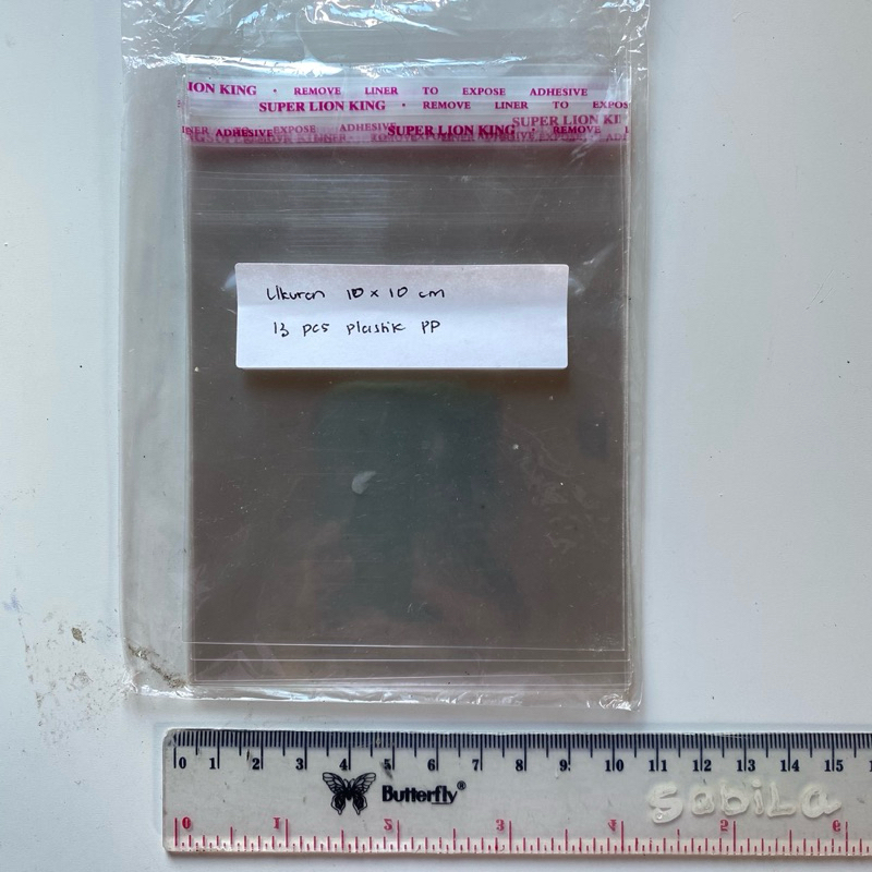 

FREE Plastik OPP [sisa kerajinan]