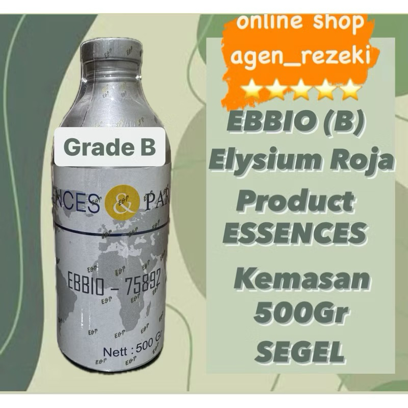 EBBIO GRADE B BY ESSENCES 500gr segel ELYSIUM ROJA