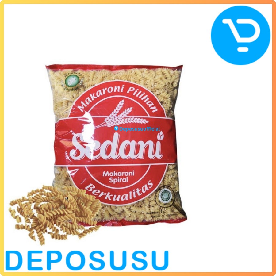 

Sedani Makaroni Macaroni Spiral Sepiral Pasta Fusili Kerang Spagetti