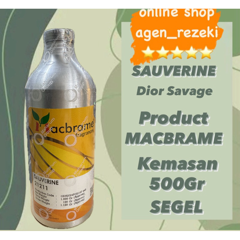 SAUVERINE BY MACBRAME 1KG SEGEL DI OR SAVAGE