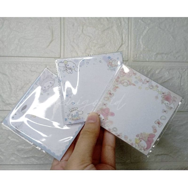 

[15 sheets] memo paper/memo pad sanrio edition