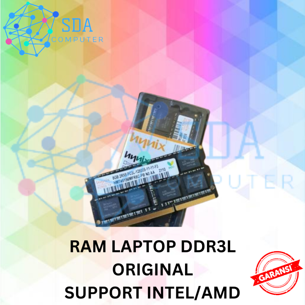 RAM DDR3L LAPTOP HYNIX/KINGSTON 8GB/4GB ORIGINAL