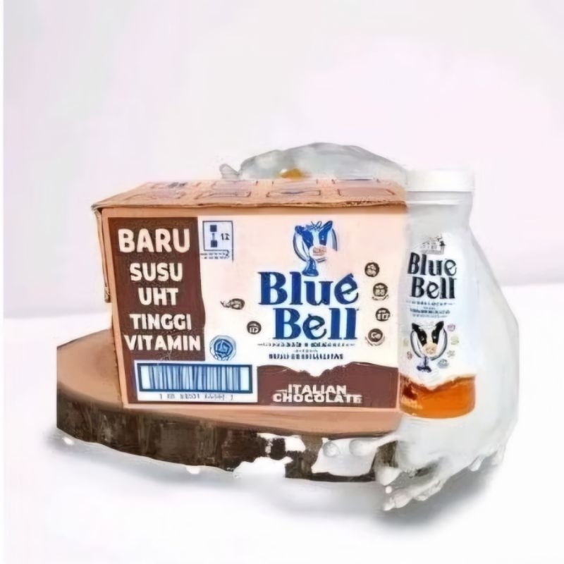 

Susu UHT Bluebell + Bubblewrap Blue Bell Coklat Italian 1 Dus 12pcs Botol Mayora