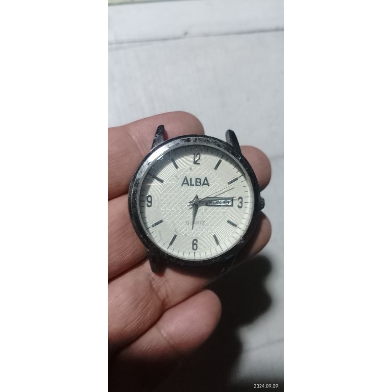 jam tangan Alba jadul no 3618 bekas masih hidup