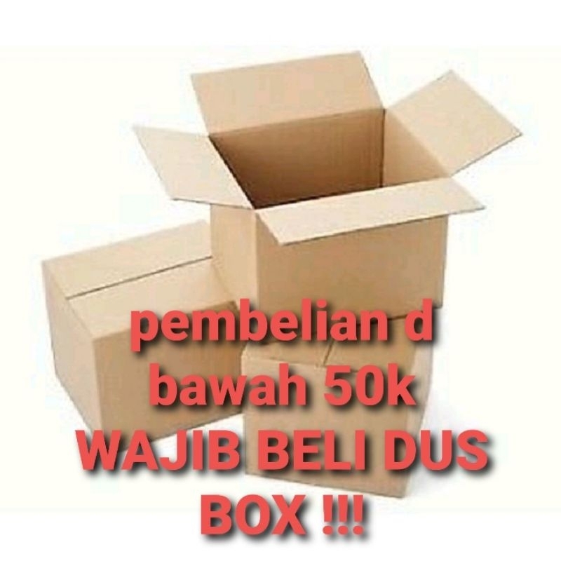 

WAJIB BELI..!! Dus/ box packing utk pembelian d bawah 50k